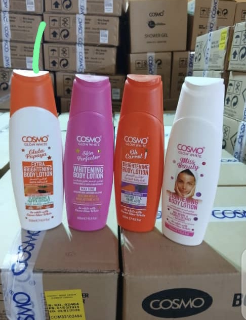 Cosmo Glow White  Gluta Papaya Extra Brightening lotion 500ml