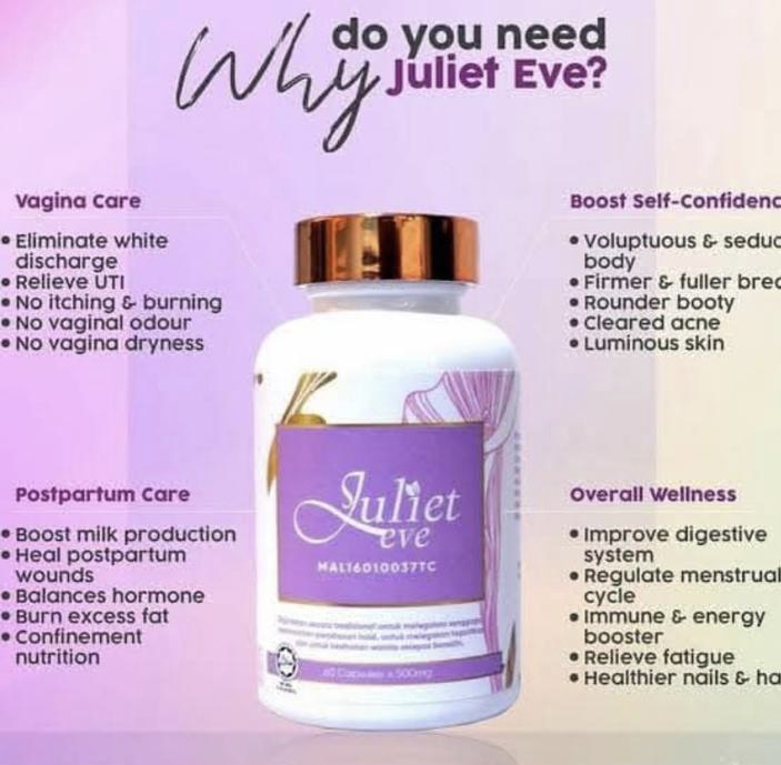 Juliet Eve Every Woman's Desire to a healthy self.