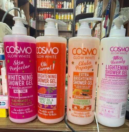 Cosmo Glow White Gluta Papaya Extra Brightening Shower Gel 1000ml